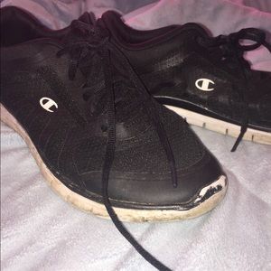 Champion black shoes size 9.5 women’s